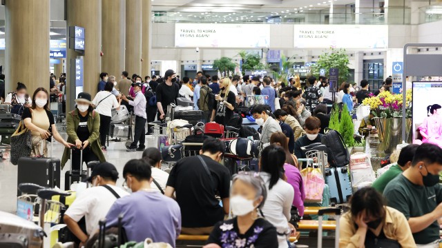 인천공항 제1터미널 입국장(2022.06.30.)