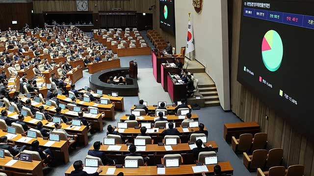 [속보] ​‘더 내고, 더 받는’ 국민연금법 국회 본회의 통과…18년 만 연금 개혁