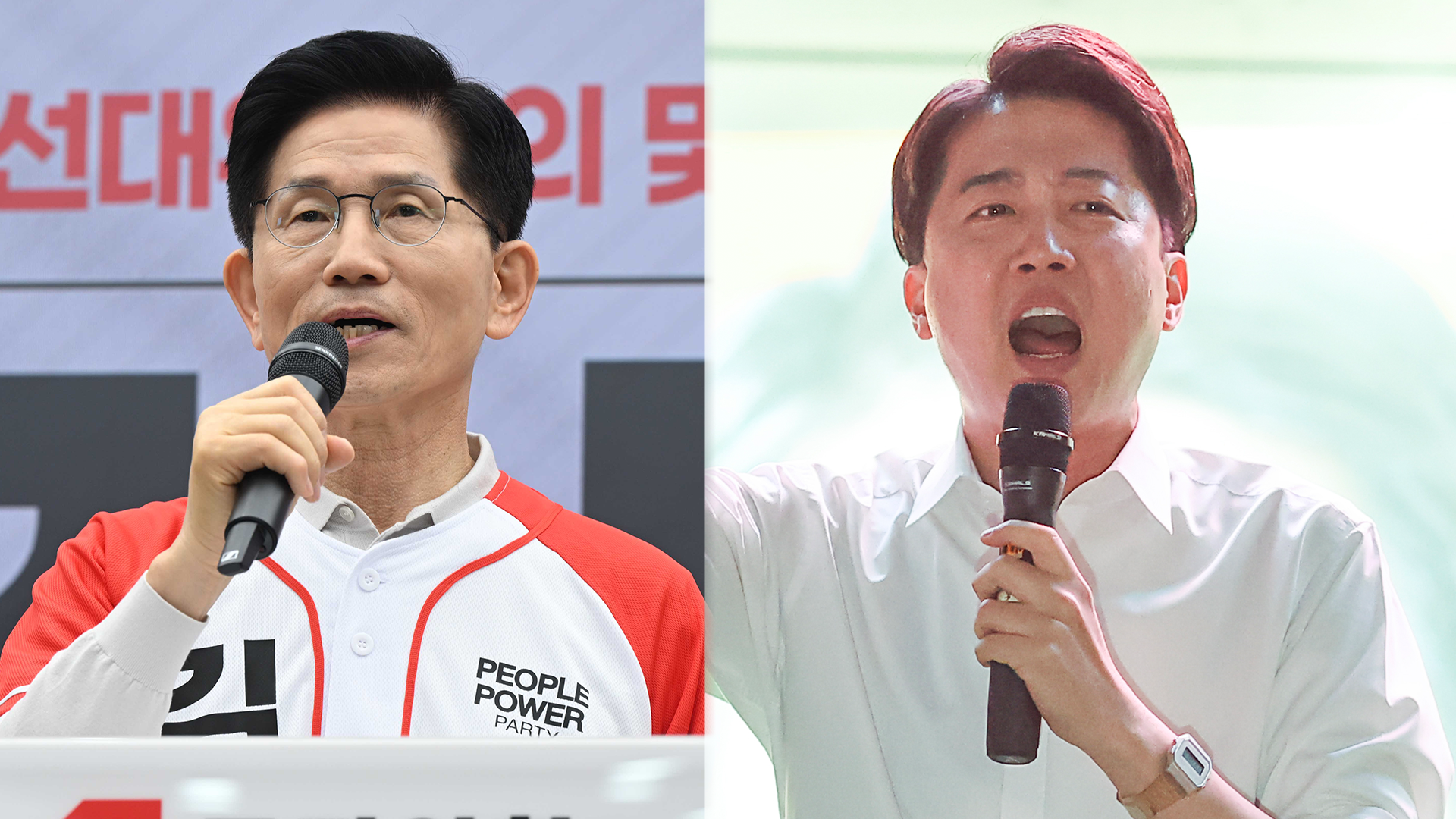김문수, 영남권 표심 공략…<br>윤 전 대통령 출당에 “도리 아냐”