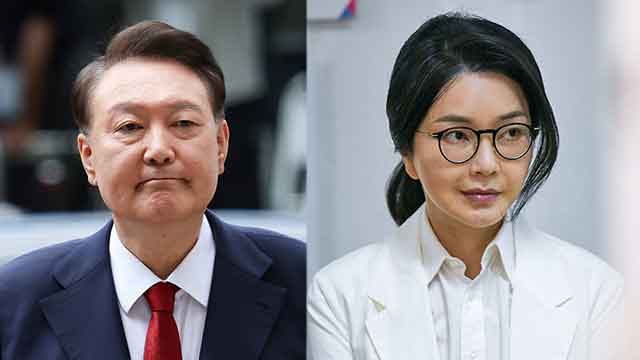 특검, 윤석열 전 대통령 부부 소환통보…<br>이 시각 특검팀