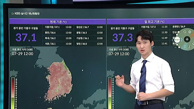 ‘극한 폭염’ 언제까지…이시각 재난센터