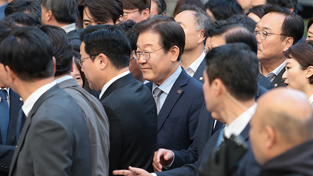 [속보] 이재명 ‘공직선거법 위반’ 1심  “징역 1년에 집행유예 2년”