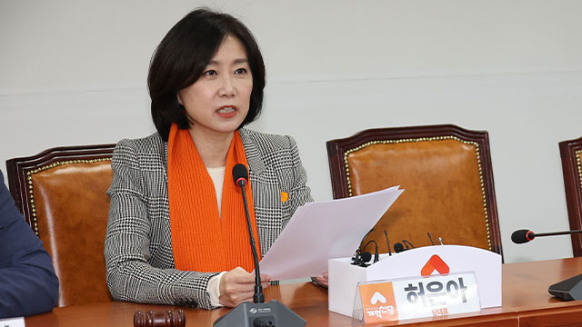 개혁신당, 당원투표로 ‘허은아 대표 퇴진’ 의결 …허 “당헌·당규 위반” 기사 이미지