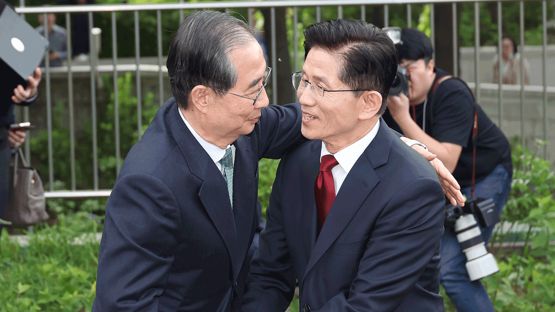 김문수·한덕수 2차 단일화 회동…접점 못 찾고 종료