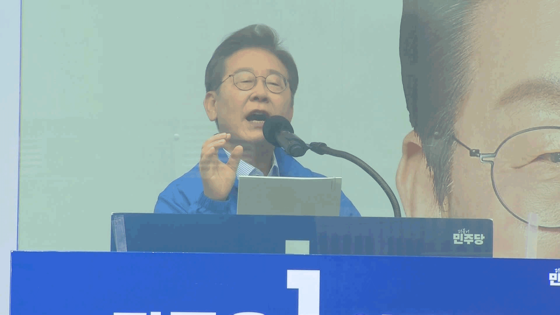 이재명 “투표는 총알보다 강해”…경기 북부 찾아 “특별한 희생에 보상”