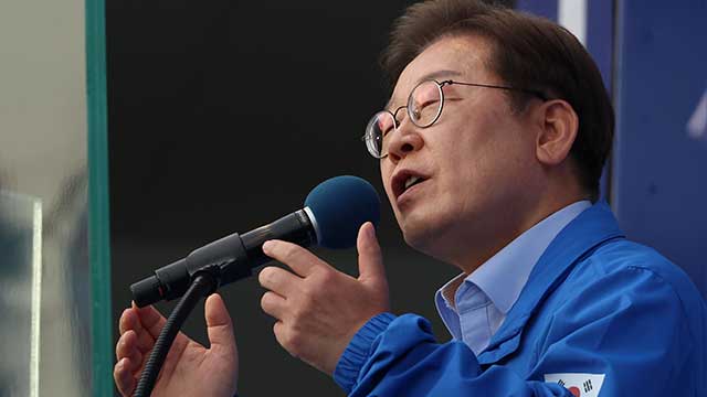이재명, 제주 유세 “6월 3일 대선, 세 번째 4·3 사건 청산하는 과정”