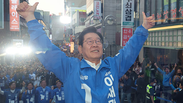 이재명, 오늘 경기 집중 유세…대학생 만나 취업 등 고충 청취도
