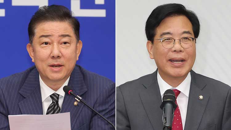 여, 김병기 원내대표 첫 행보…야, 새 원내대표로 3선 송언석 의원