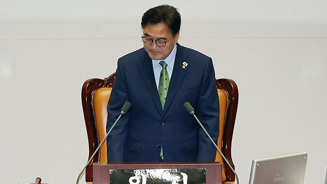 우원식 의장 “늦어도 이번 주 <br>목요일에 총리 인준안 표결돼야”