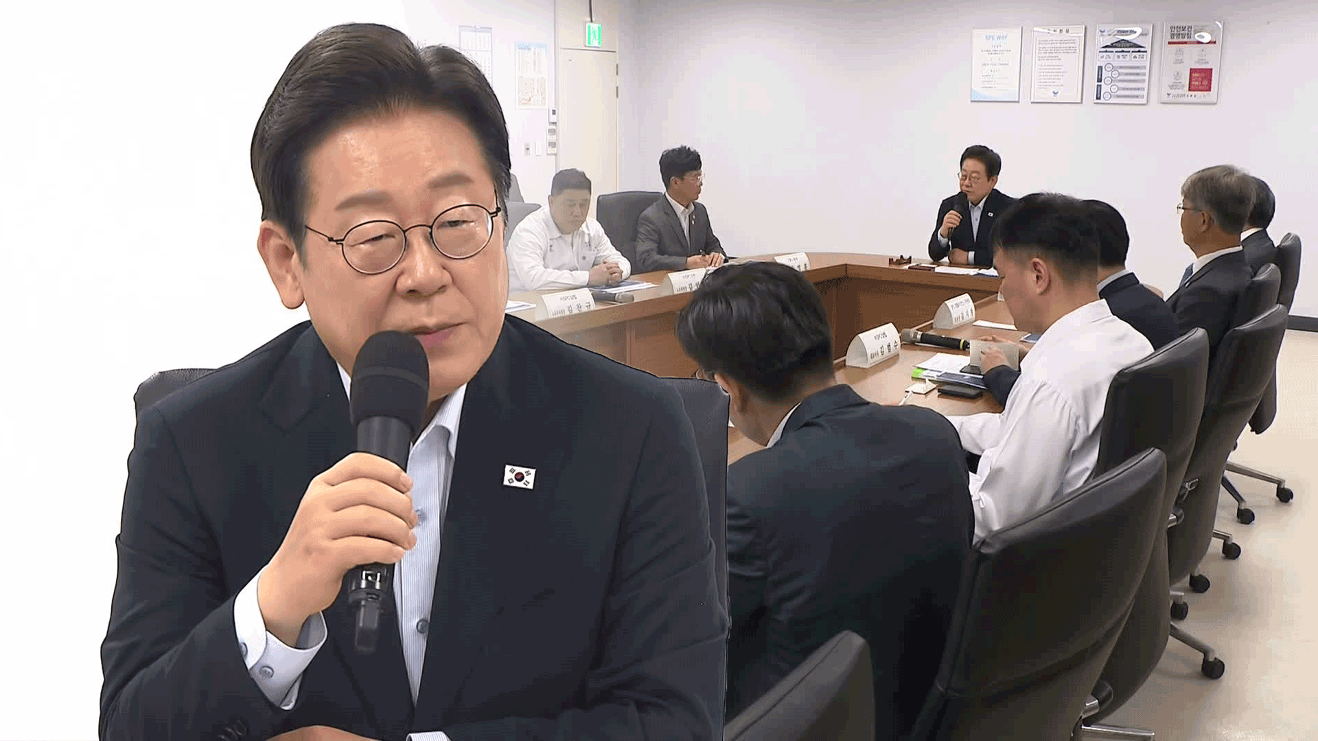 ‘산재 사망’ SPC 공장 찾은 <br>이 대통령 “안전 위해 비용 감수해야” 기사 이미지
