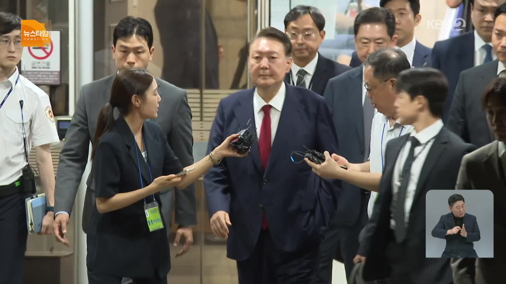 윤, ‘재구속’ 후 첫 조사에 불응…해병 특검, 윤 자택 압수수색